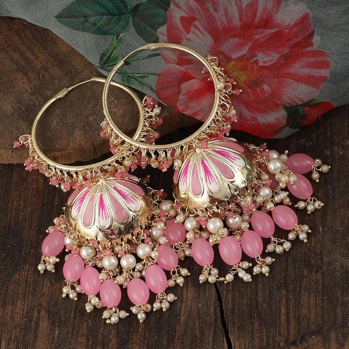 Blush Laveneet Jhumka