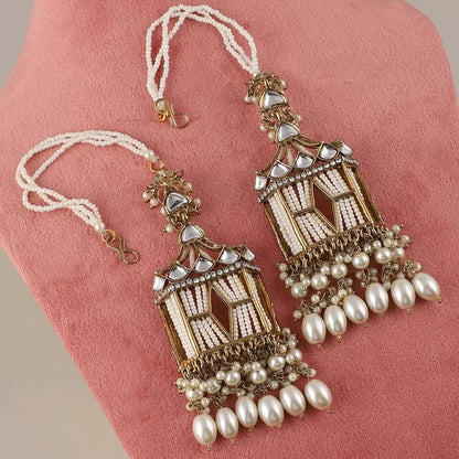 Pearl Agastya Designer Earring with Sahara