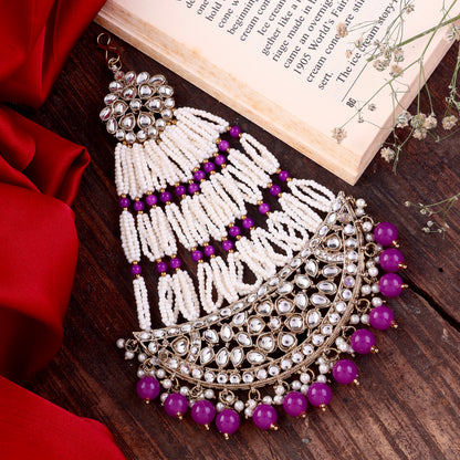 Purple Ibrahim Passa / Side Jhumar