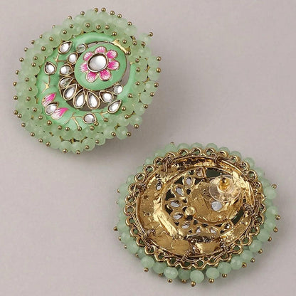 Mint Green Ashu Meena Stud