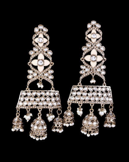 Ivory Harmani Premium Designer Statement Earring