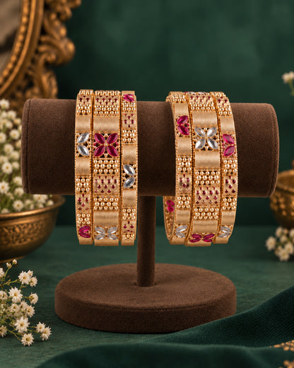 Aamodini Rajwada Lookalike Bangle Set