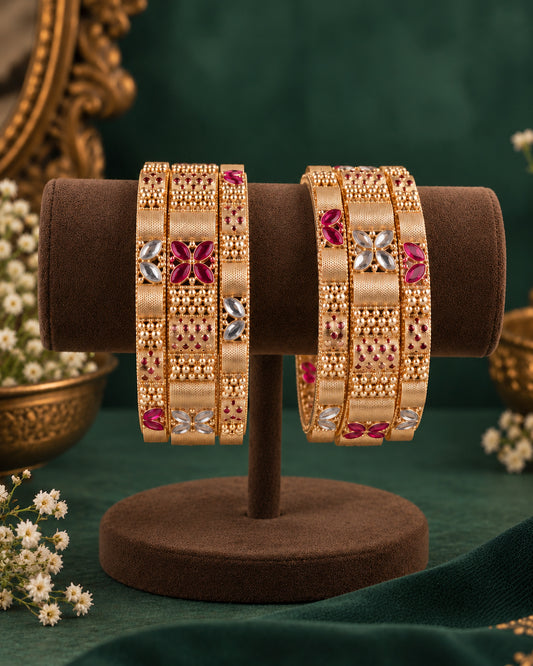 Aamodini Rajwada Lookalike Bangle Set