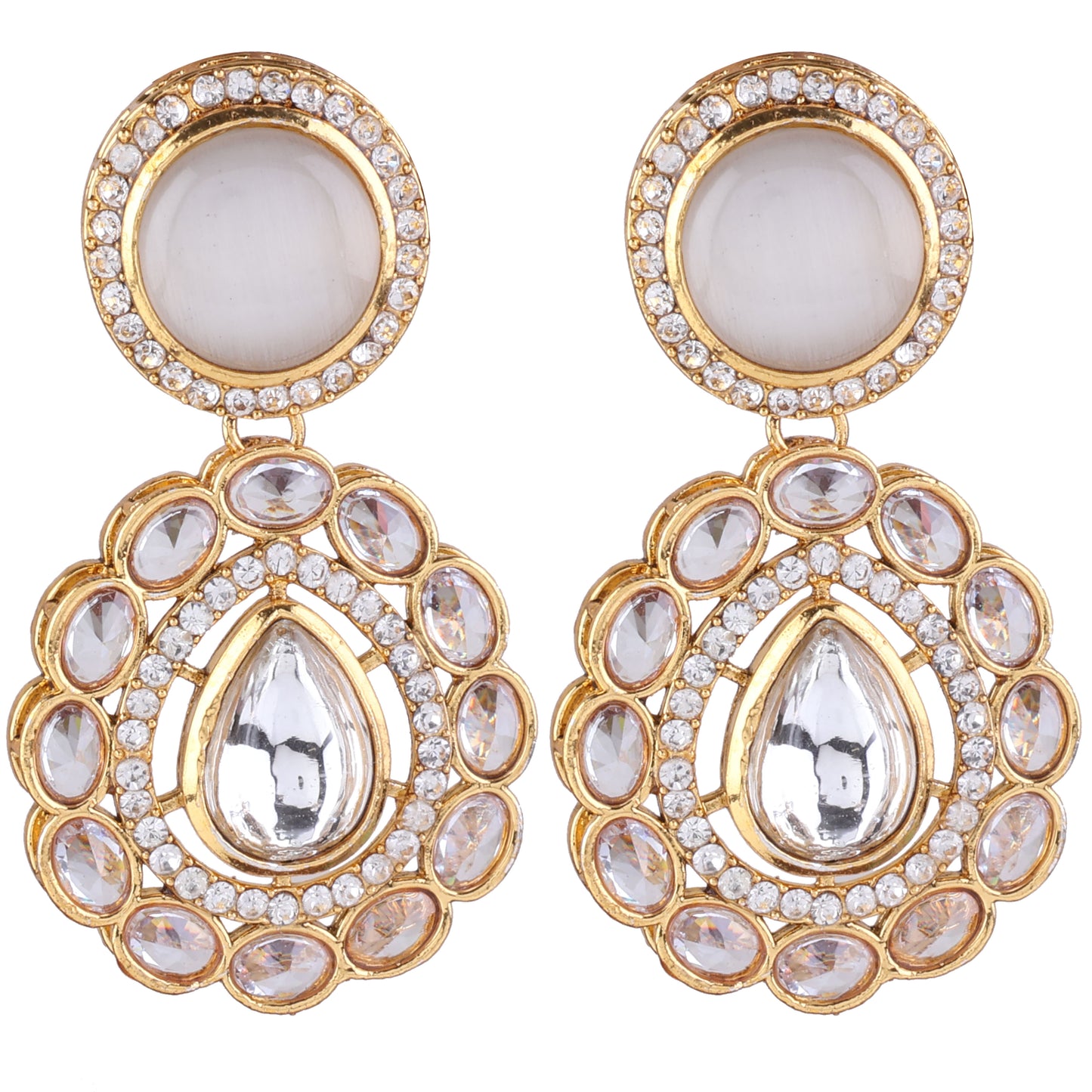 Ivory Oshini Designer Earring