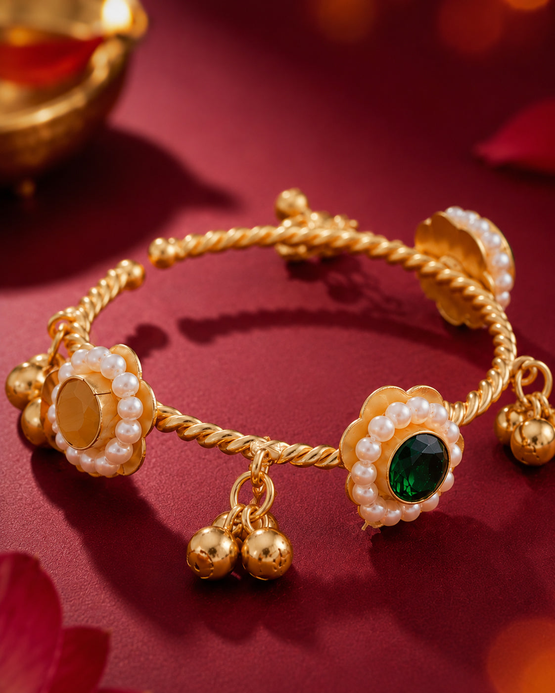 Multi Ehit Ghunghroo Bangle - Openable