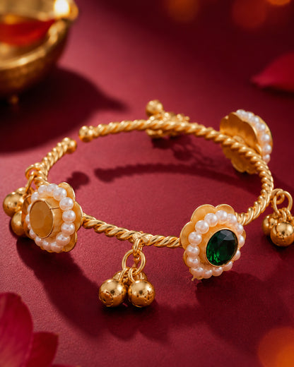 Multi Ehit Ghunghroo Bangle - Openable