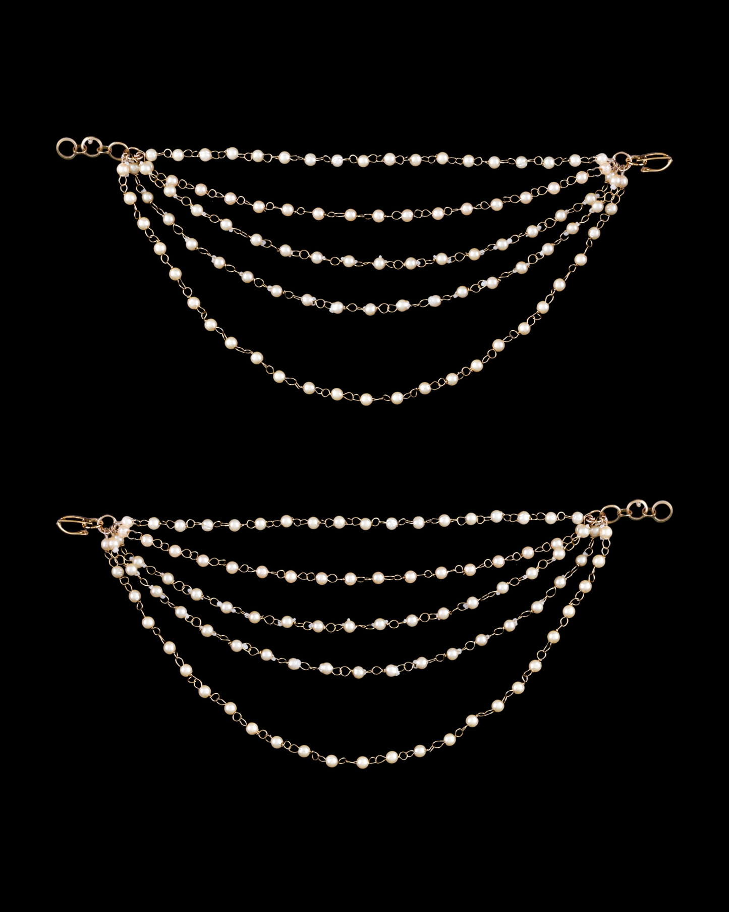 Liyana Bahubali Kaan Chain Pair