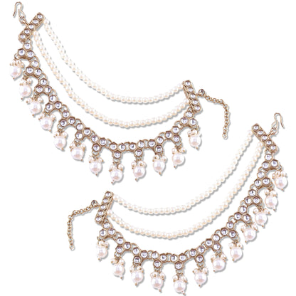 Nita Kundan Kaan Chain Pair