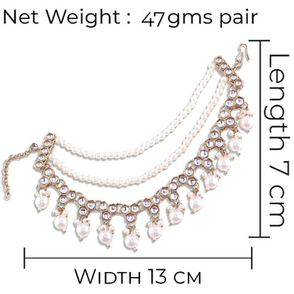 Nita Kundan Kaan Chain Pair
