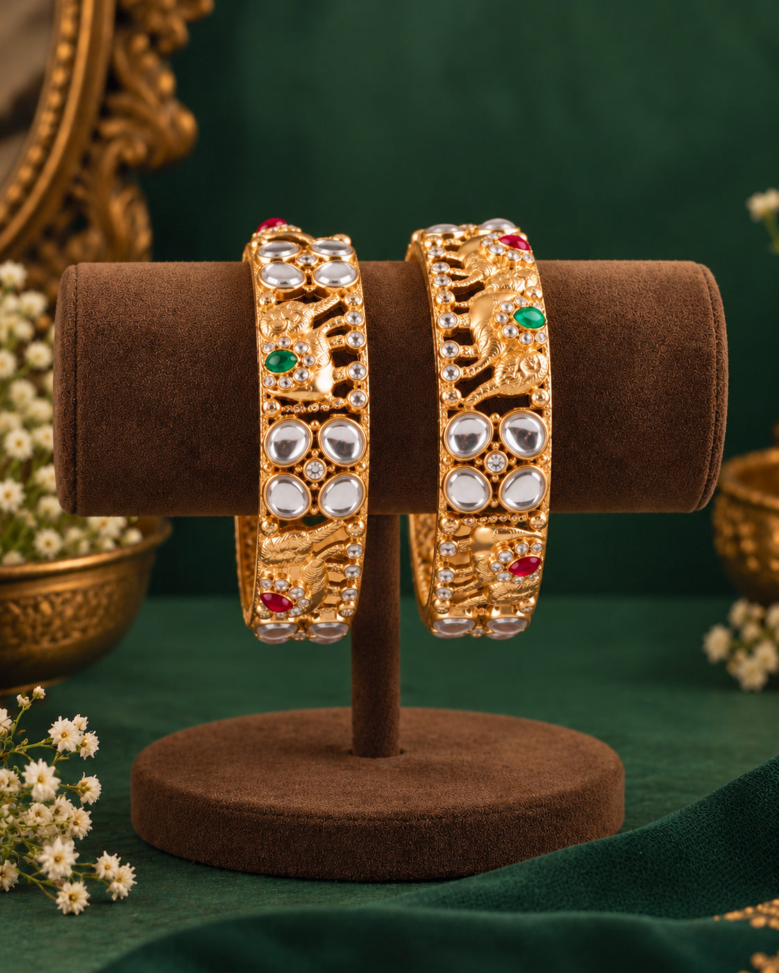 Yutisha Rajwada Lookalike Bangle Set