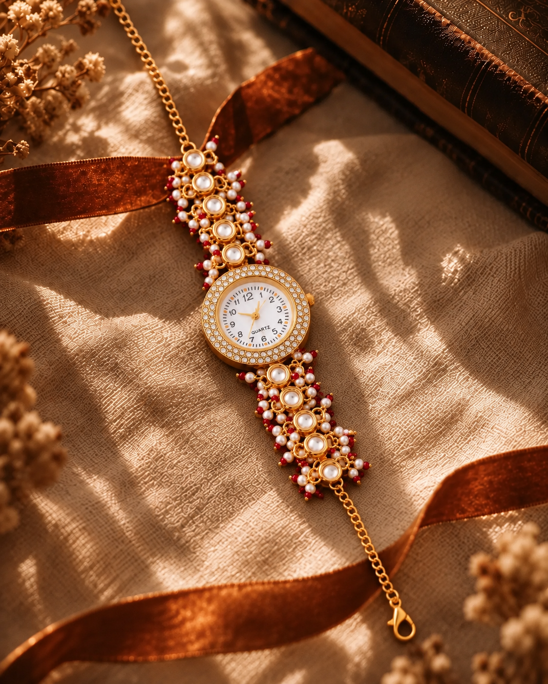 Kashir Heritage Kashmiri Ethnic Bracelet Watch for Women