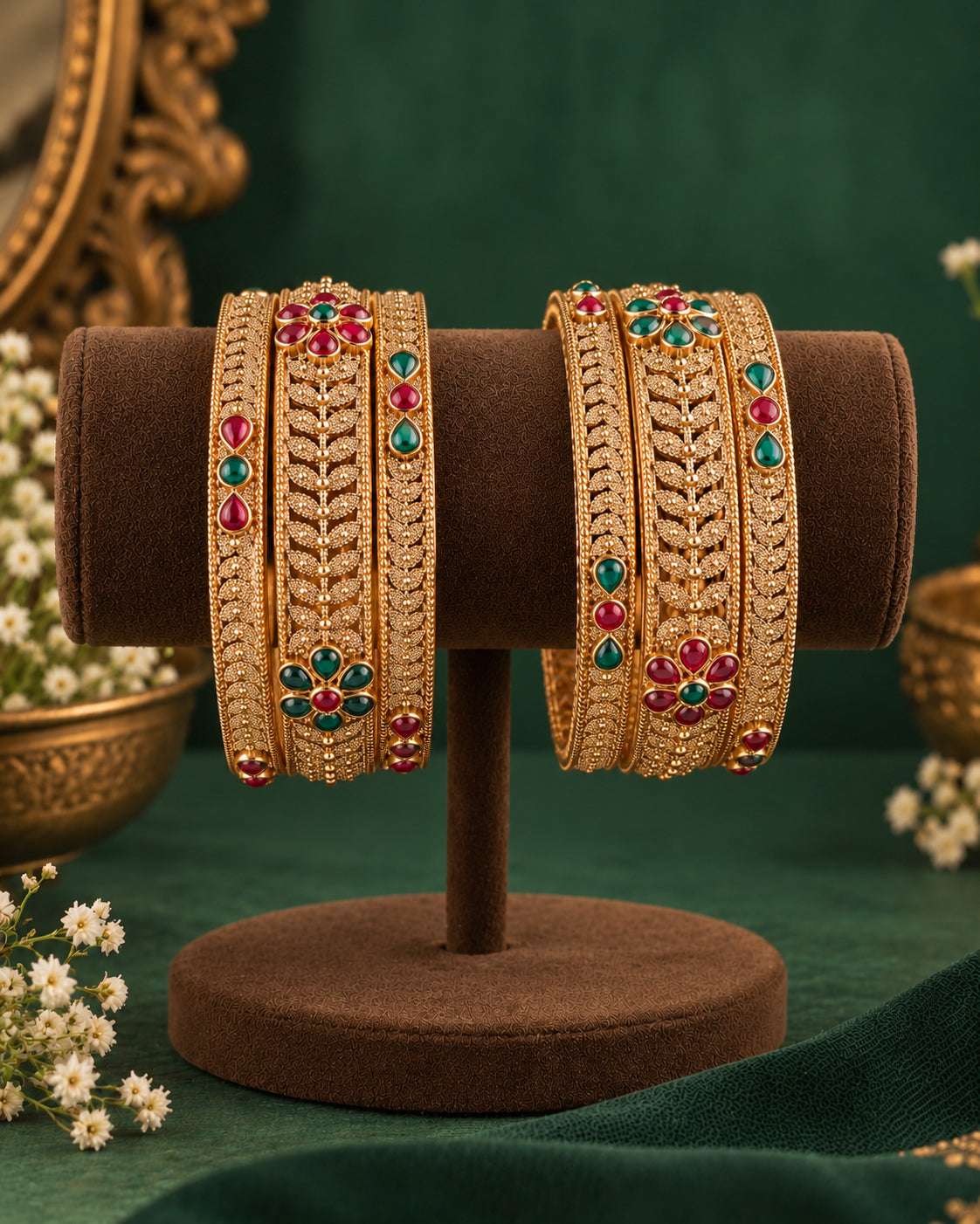 Swanandi Rajwada Lookalike Bangle Set