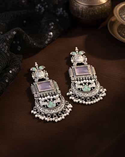 Pastel Mahika Premium Matte Chandbali