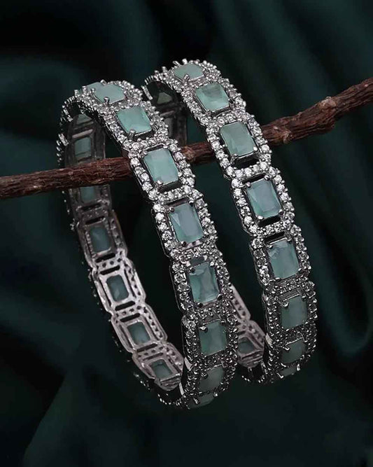 Mint Green Emma AD Bangle