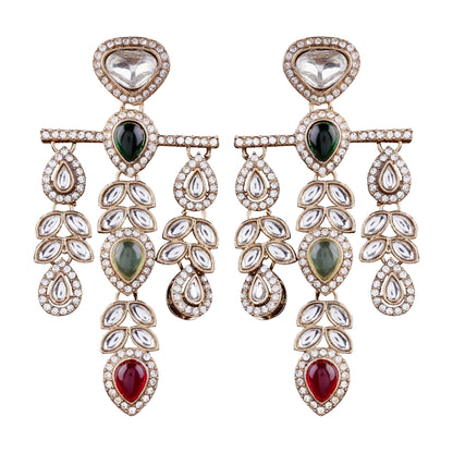 Multi Japneet Premium Designer Zircone Earring