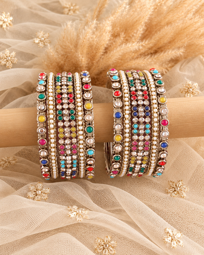 Multi Ritvika Bangle Set