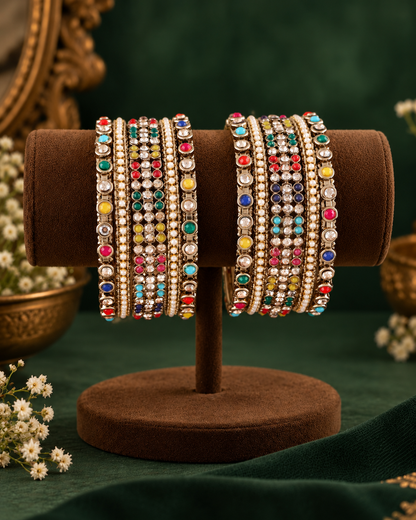 Multi Ritvika Bangle Set