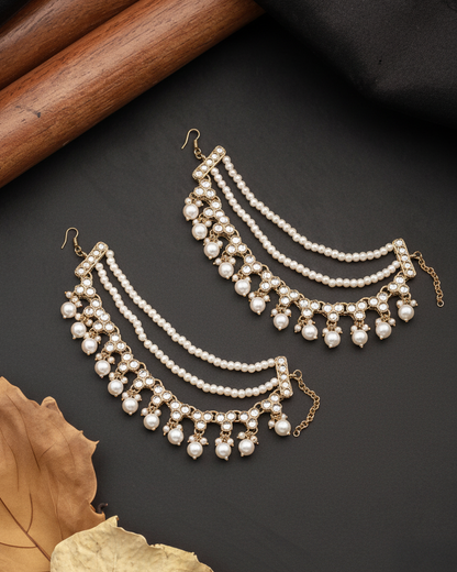 Nita Kundan Kaan Chain Pair