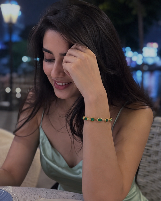 Emerald Solara Voguish Bracelet