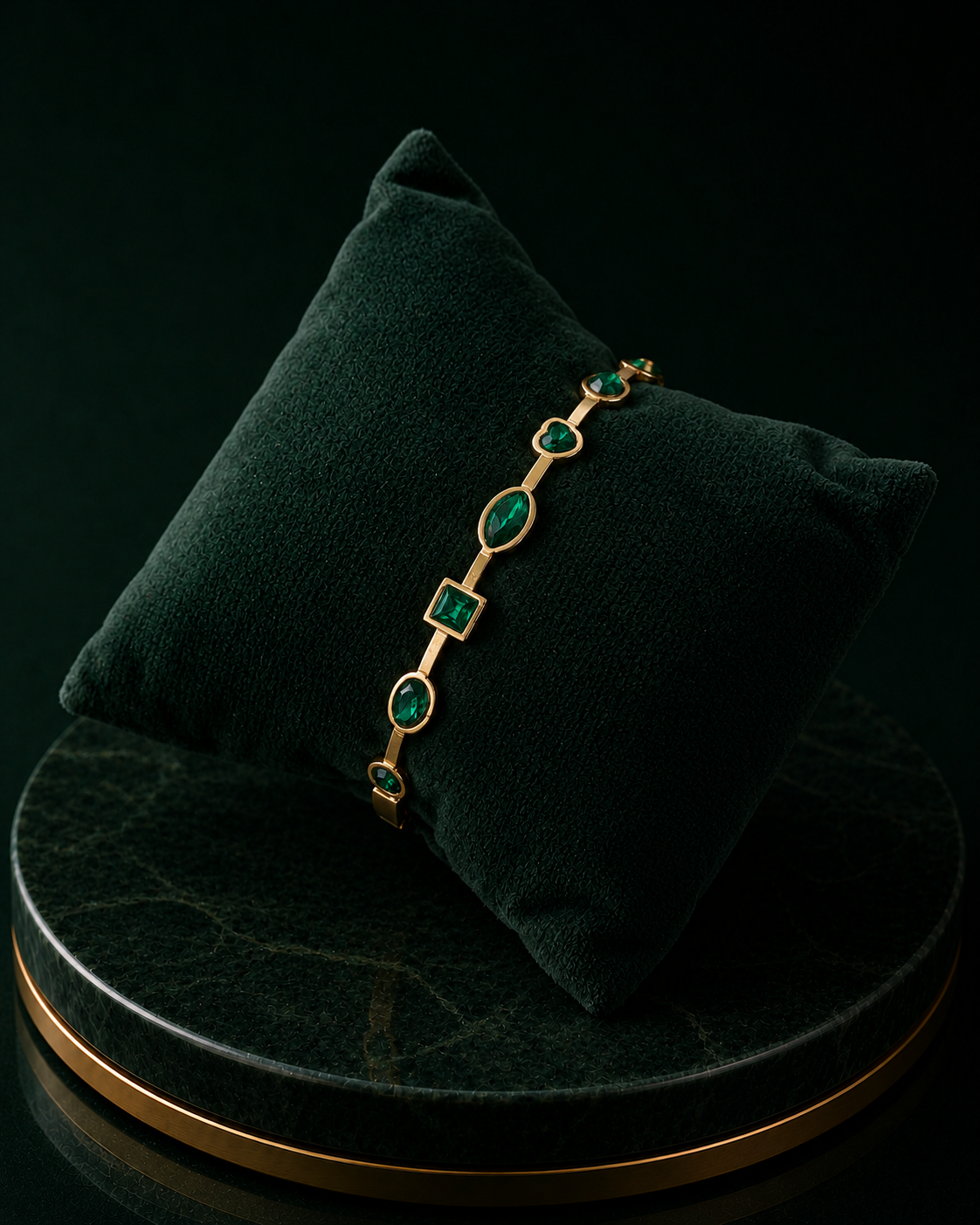 Emerald Solara Voguish Bracelet