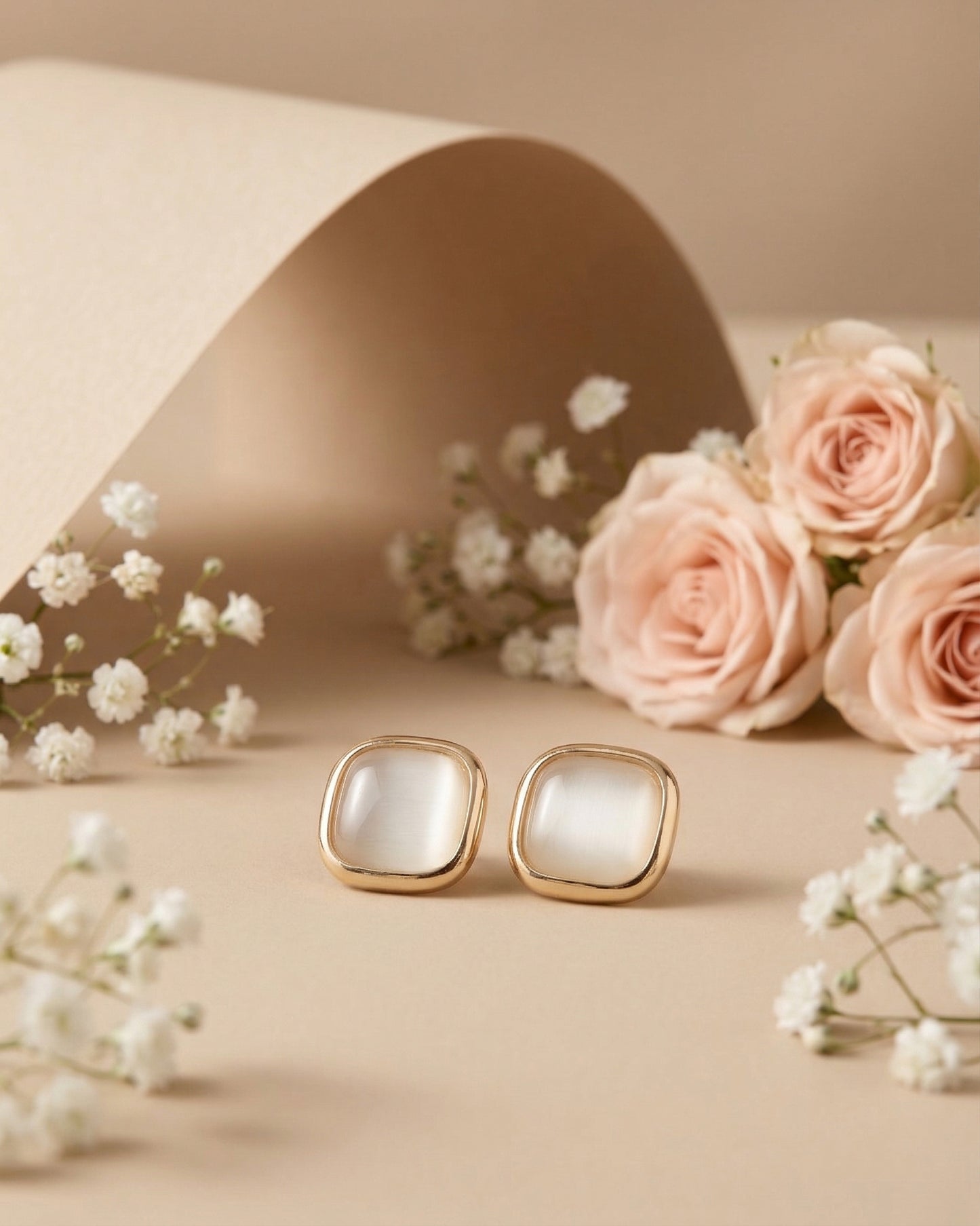 Gold Clarence Voguish Earrings