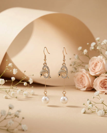 Augustine Pearl Voguish Earrings