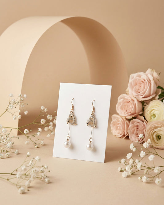 Augustine Pearl Voguish Earrings