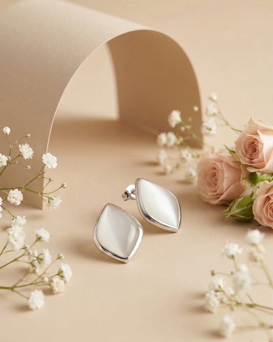 Silver Alfred Voguish Earrings