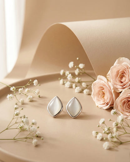 Silver Alfred Voguish Earrings