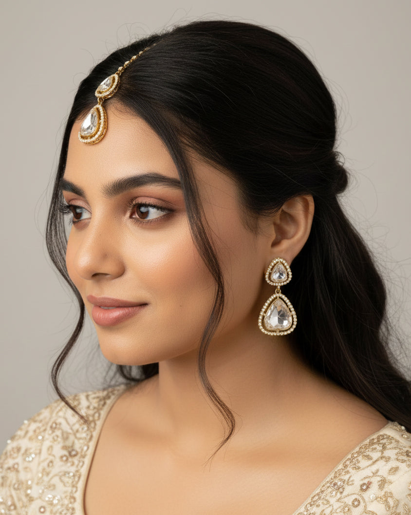 Nayra Polki Dupe Teeka Earring