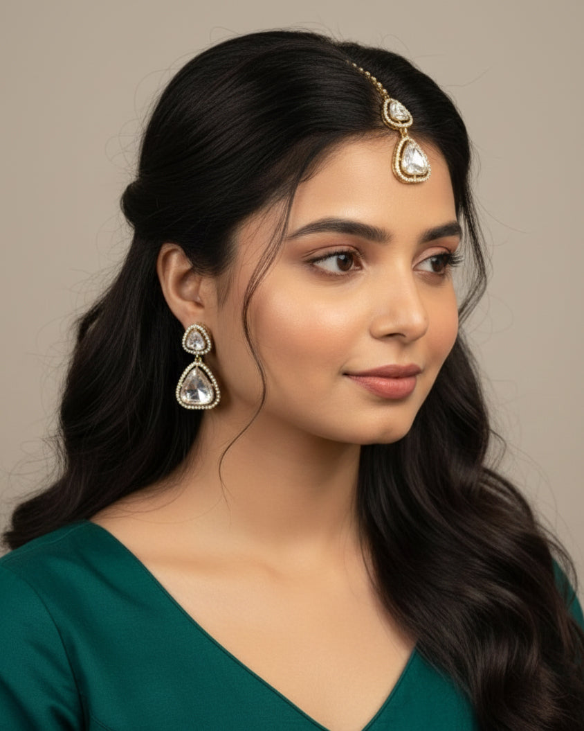Nayra Polki Dupe Teeka Earring