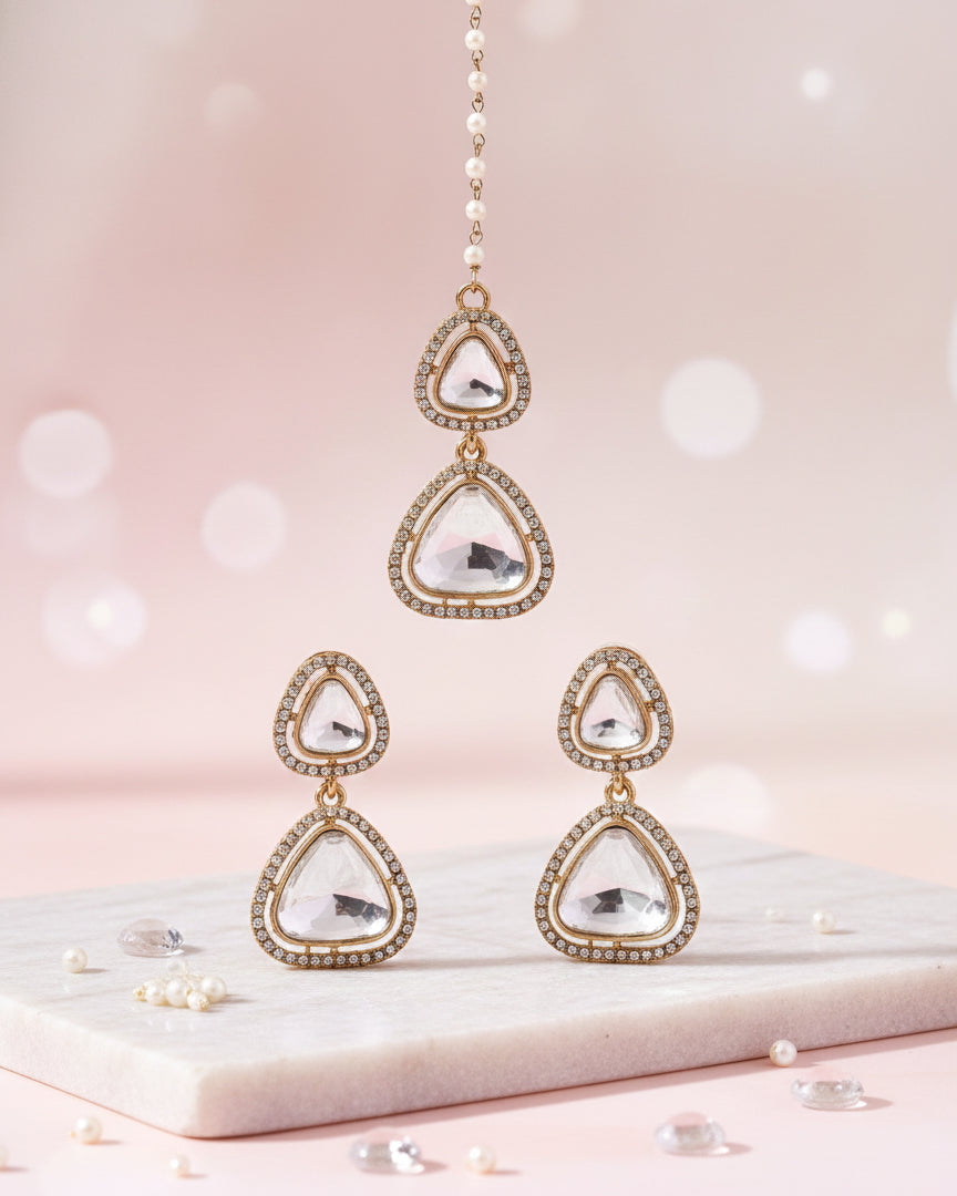 Nayra Polki Dupe Teeka Earring