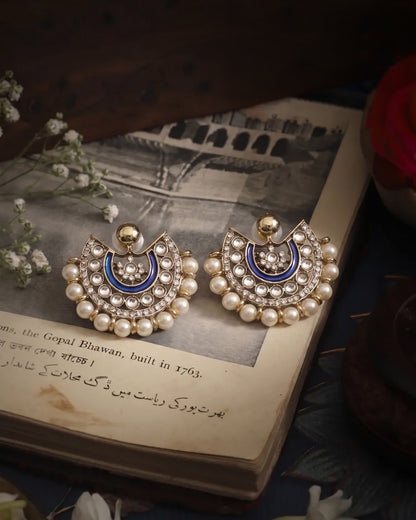 Blue Nida Stud