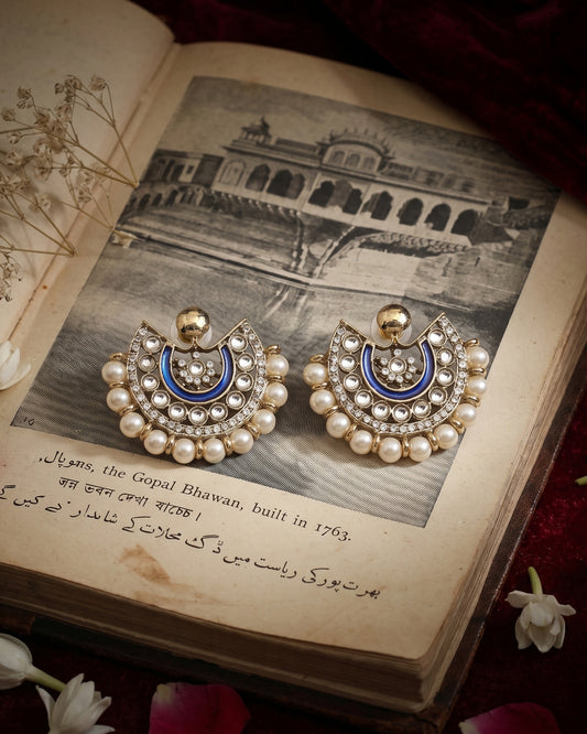 Blue Nida Stud