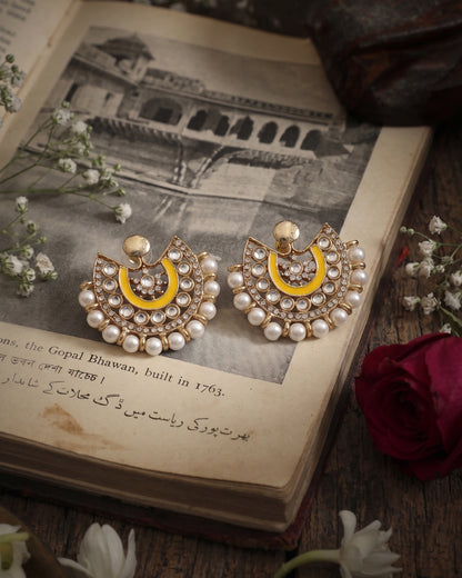 Yellow Nida Stud