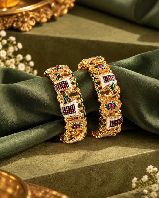 Suvyra Rajwada Bangle Set