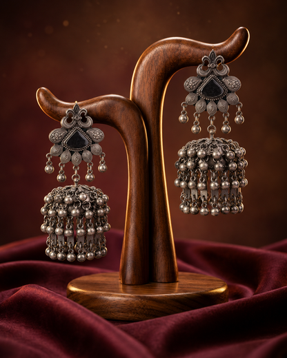 Oryana Oxidised Earrings