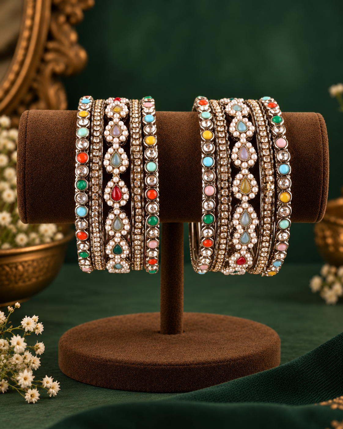 Multi Amiya Bangle Set