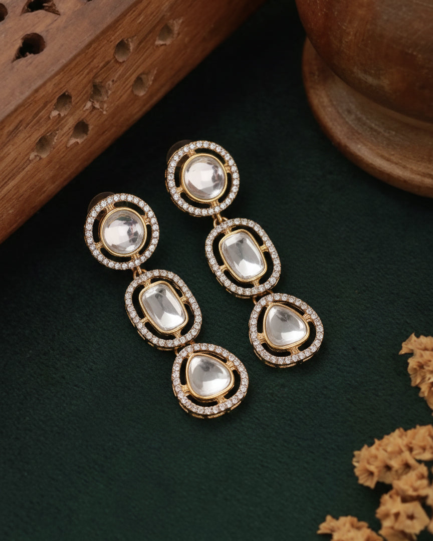 Pranay Polki Dupe Earring
