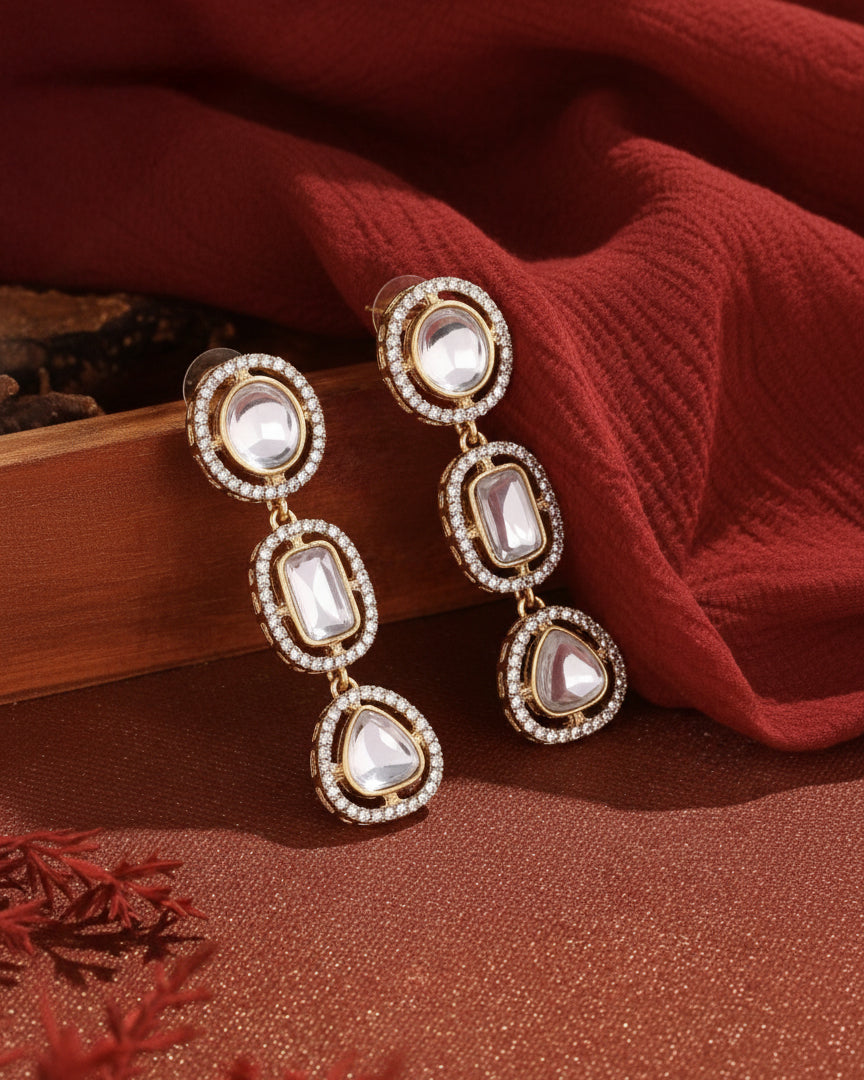 Pranay Polki Dupe Earring