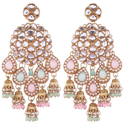 Pastel Dharna Designer Earring