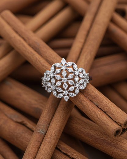 Harris American Diamond Ring with Box