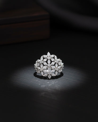 Harris American Diamond Ring with Box