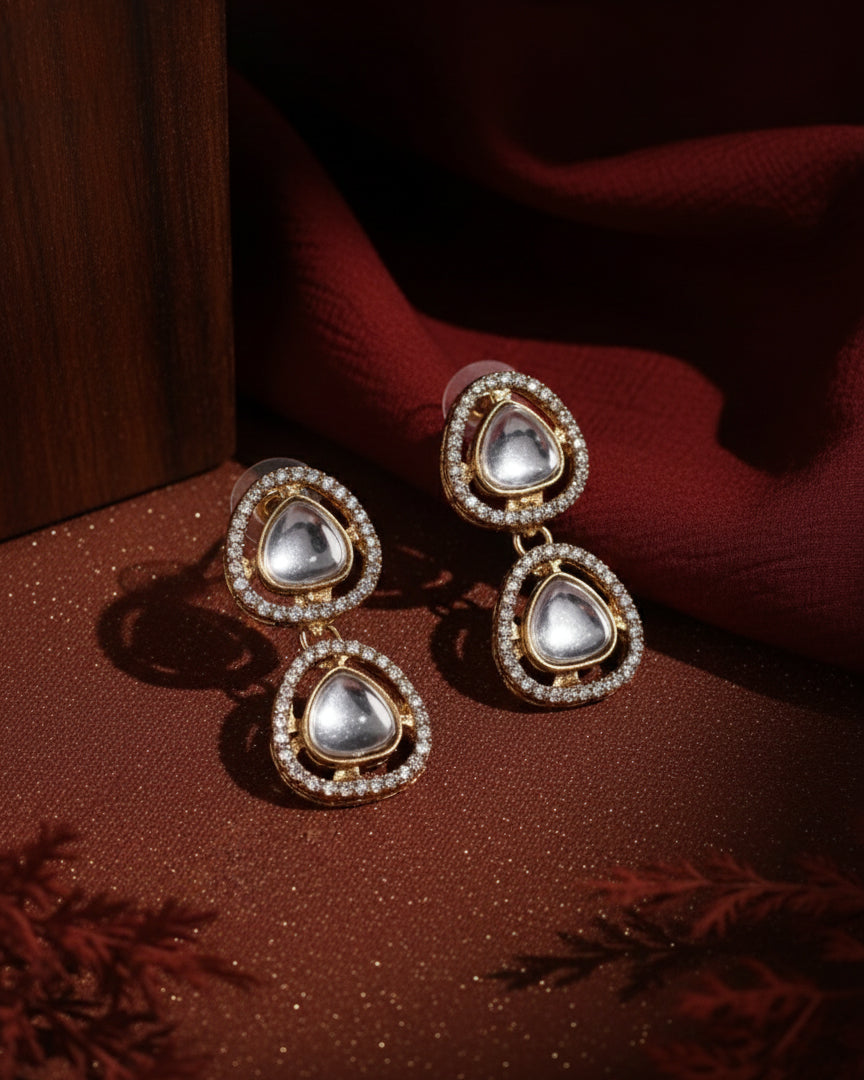 Ryna Polki Dupe Earring