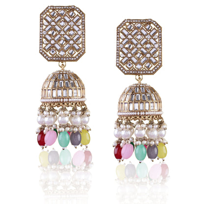 Multi Rayma Jhumka