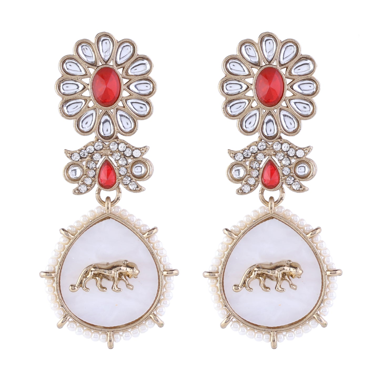 Red Kian Designer Earring