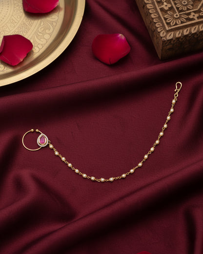 Ruby Anukrit Nath Non Pierced Nose Ring