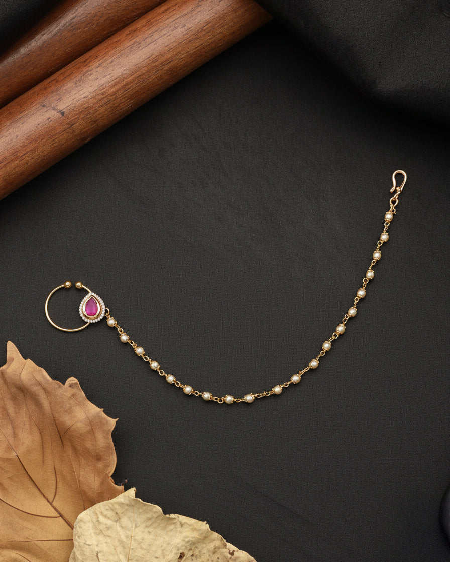 Ruby Anukrit Nath Non Pierced Nose Ring