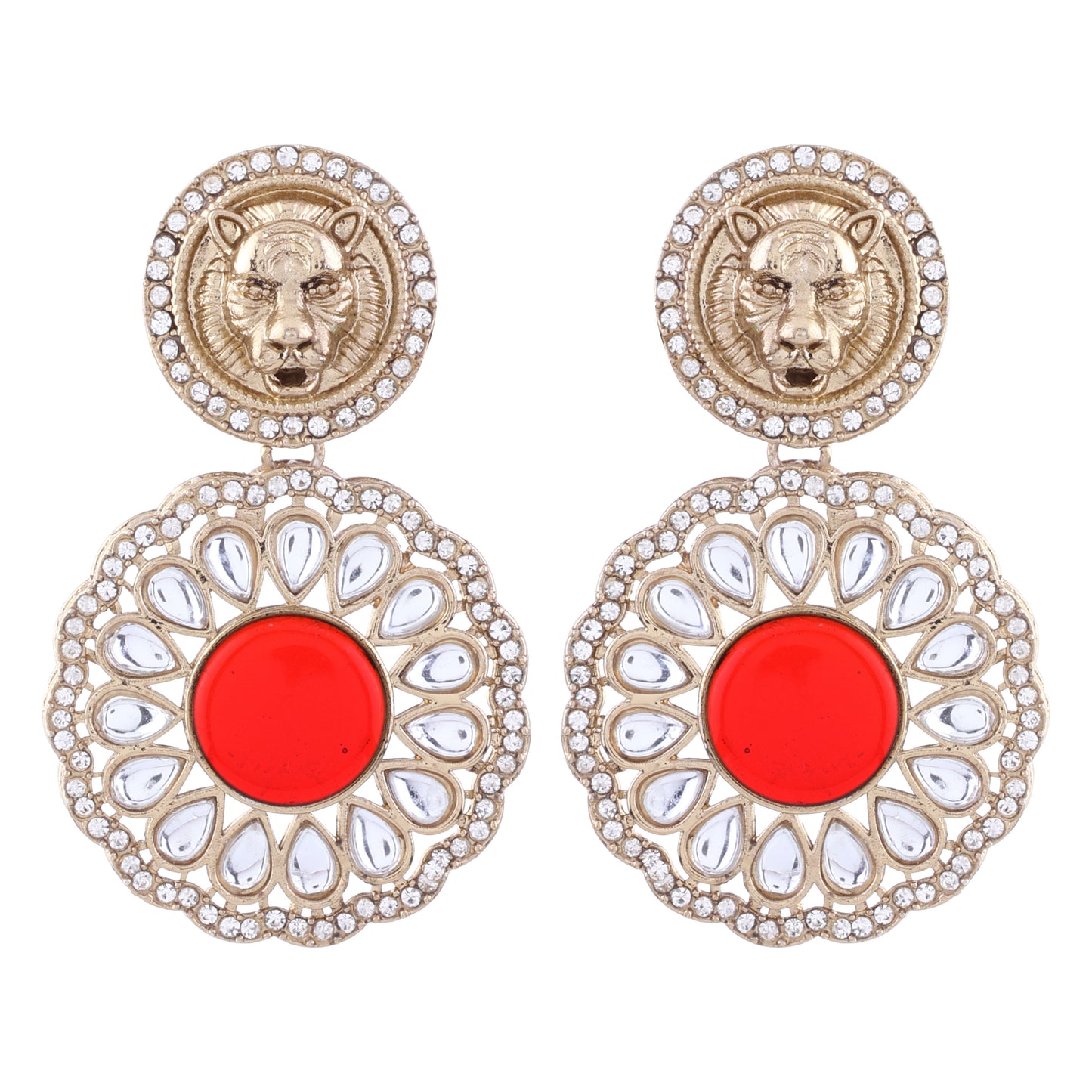 Ruby Kysa Bollywood Inspired Designer Earring