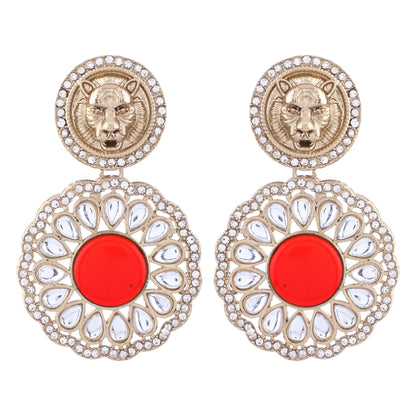 Ruby Kysa Bollywood Inspired Designer Earring